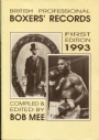 Boxning British Professional Boxers Records 1993